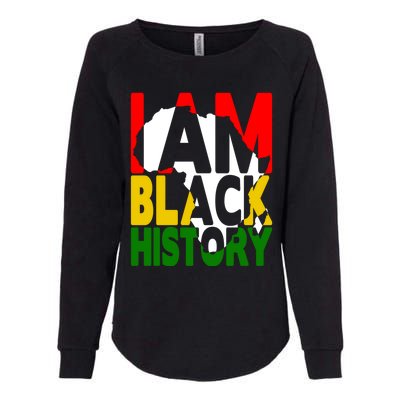 I Am Black History Month African American Pride Celebration Gift Womens California Wash Sweatshirt