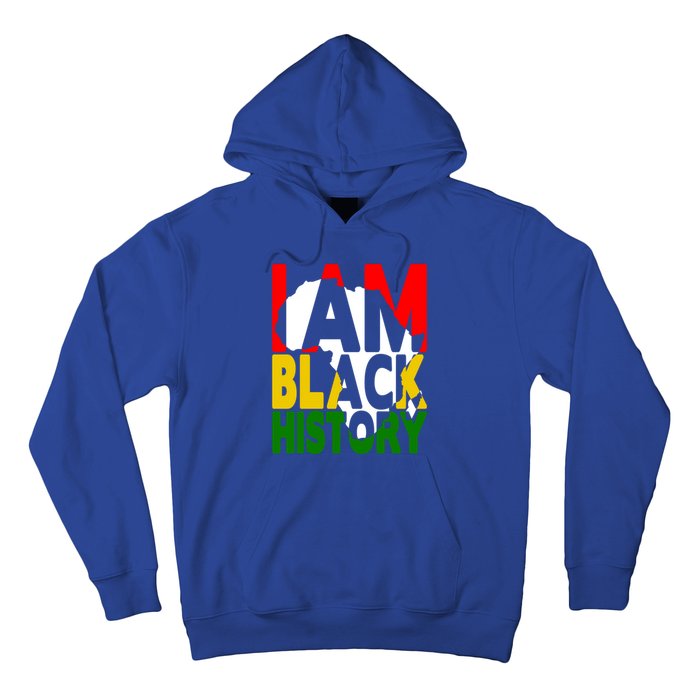 I Am Black History Month African American Pride Celebration Gift Hoodie