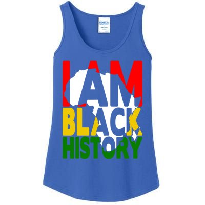 I Am Black History Month African American Pride Celebration Gift Ladies Essential Tank