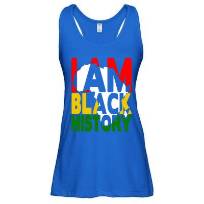 I Am Black History Month African American Pride Celebration Gift Ladies Essential Flowy Tank