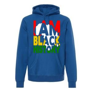 I Am Black History Month African American Pride Celebration Gift Premium Hoodie