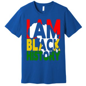 I Am Black History Month African American Pride Celebration Gift Premium T-Shirt