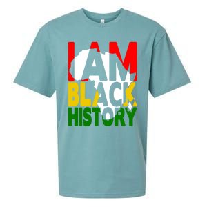 I Am Black History Month African American Pride Celebration Gift Sueded Cloud Jersey T-Shirt