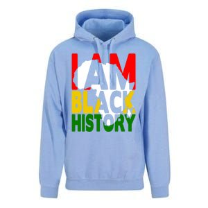 I Am Black History Month African American Pride Celebration Gift Unisex Surf Hoodie