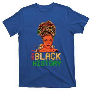 I Am Black History Afro Love African American Gift T-Shirt