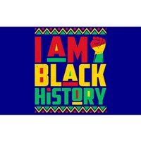 I Am Black History Month Independence Day Juneteenth Freedom Funny Gift Bumper Sticker