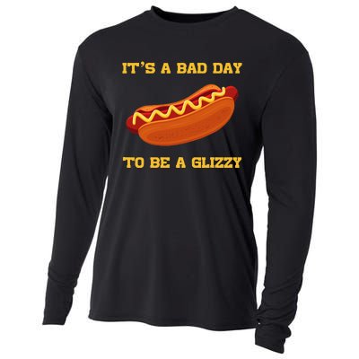 Its A Bad Day To Be A Glizzy Cooling Performance Long Sleeve Crew