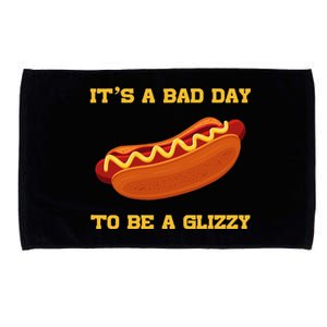 Its A Bad Day To Be A Glizzy Microfiber Hand Towel