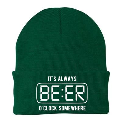 ItS Always Beer OClock Somewhere Summer Knit Cap Winter Beanie