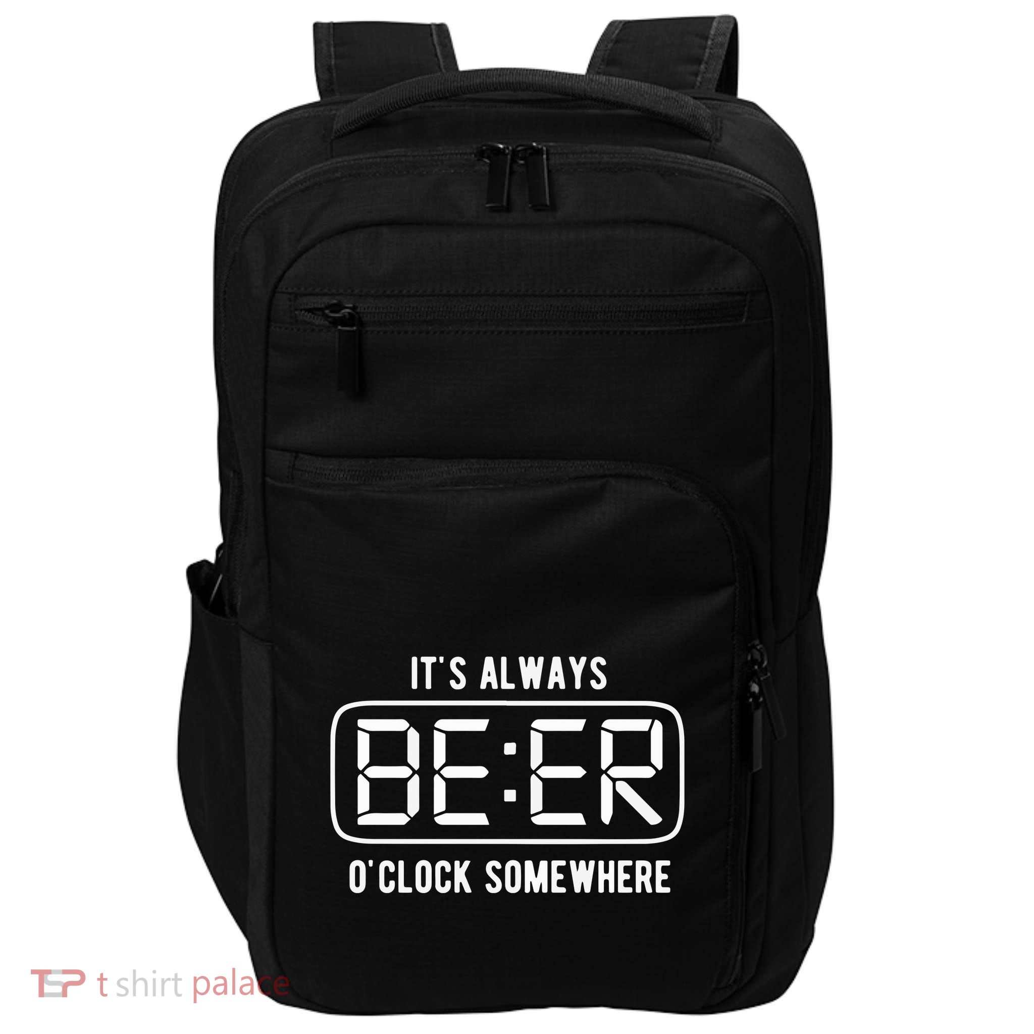 ItS Always Beer OClock Somewhere Summer Impact Tech Backpack
