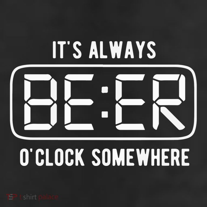 ItS Always Beer OClock Somewhere Summer 11oz C Handle Ceramic Mug