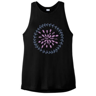 Its A Beautiful Day To Leave Me Alone Gift Ladies PosiCharge Tri-Blend Wicking Tank