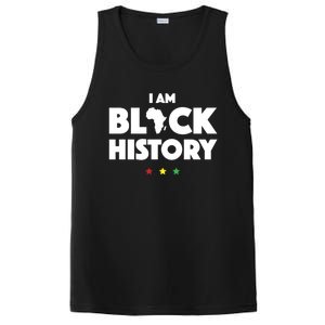 I Am Black History Funny Gift Africa Pride Black History Month PosiCharge Competitor Tank