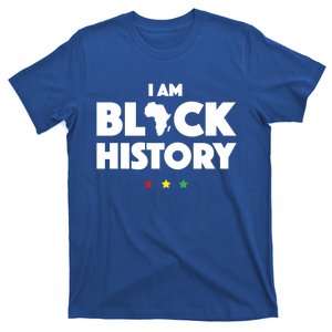 I Am Black History Funny Gift Africa Pride Black History Month T-Shirt