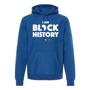 I Am Black History Funny Gift Africa Pride Black History Month Premium Hoodie