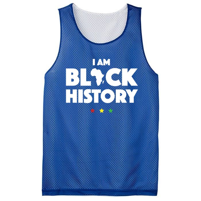 I Am Black History Funny Gift Africa Pride Black History Month Mesh Reversible Basketball Jersey Tank