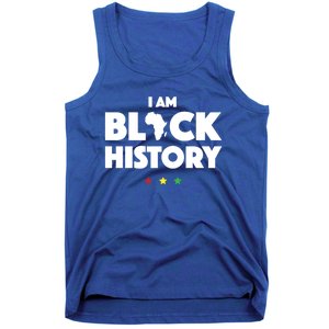 I Am Black History Funny Gift Africa Pride Black History Month Tank Top