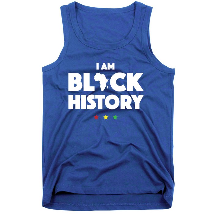 I Am Black History Funny Gift Africa Pride Black History Month Tank Top