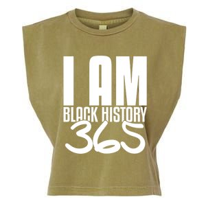 I Am Black History 365 Black Pride Cute Gift Garment-Dyed Women's Muscle Tee