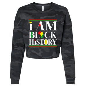 I Am Black History Month Juneteenth Freedom Day Independence Meaningful Gift Cropped Pullover Crew