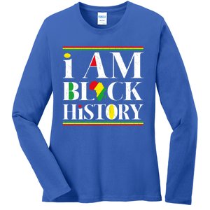 I Am Black History Month Juneteenth Freedom Day Independence Meaningful Gift Ladies Long Sleeve Shirt