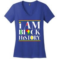 I Am Black History Month Juneteenth Freedom Day Independence Meaningful Gift Women's V-Neck T-Shirt