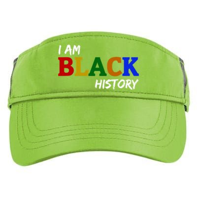 I Am Black History Gift Adult Drive Performance Visor