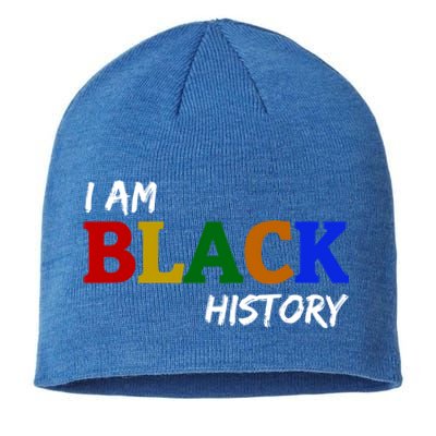 I Am Black History Gift Sustainable Beanie