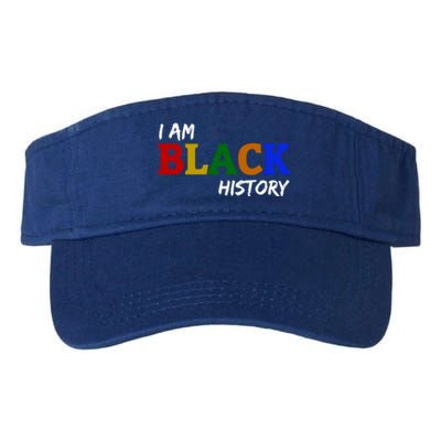 I Am Black History Gift Valucap Bio-Washed Visor