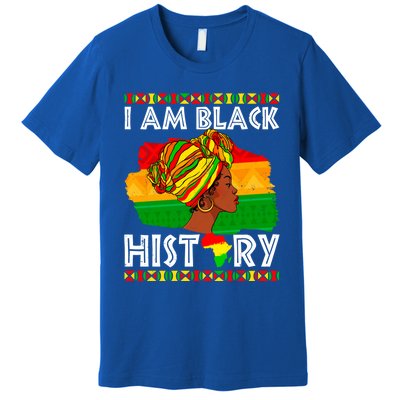 I Am Black History Juneteenth African Black History Month Gift Premium T-Shirt