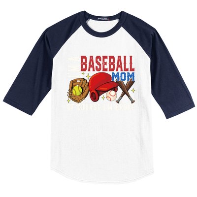 IM A Baseball Mom Of Course IM Broke Baseball Mama Gift Baseball Sleeve Shirt