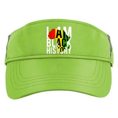 I Am Black History Black History Month & Pride Gift Adult Drive Performance Visor