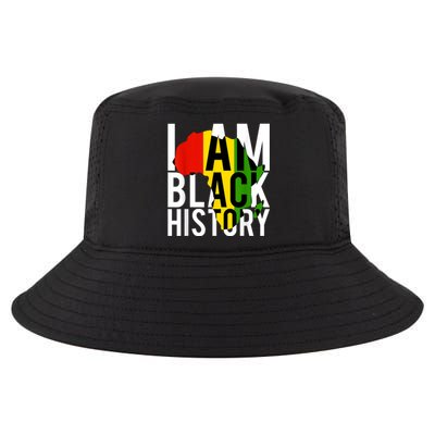 I Am Black History Black History Month & Pride Gift Cool Comfort Performance Bucket Hat