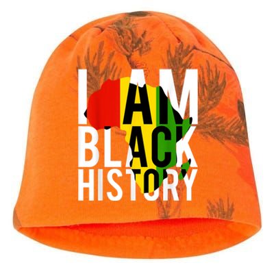 I Am Black History Black History Month & Pride Gift Kati - Camo Knit Beanie