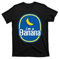 IM A Banana Costume Halloween Fruit Sticker Yellow T-Shirt