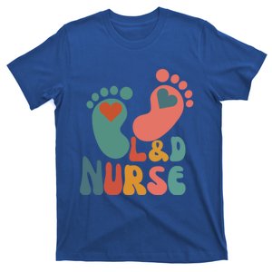 ItS A Beautiful Day In The Laborhood L And D Nurse (Both Sides) Funny Gift T-Shirt