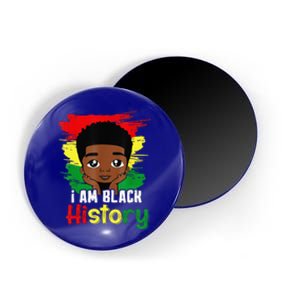 I Am Black Woman Melanin African American Black History Magnet