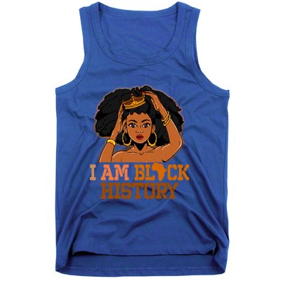 I Am Black History Black History Month Blm Juneteenth Cool Gift Tank Top