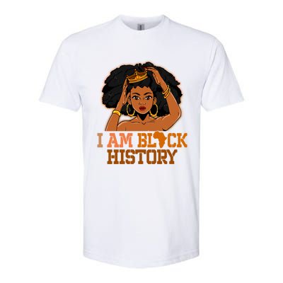 I Am Black History Black History Month Blm Juneteenth Cool Gift Softstyle® CVC T-Shirt