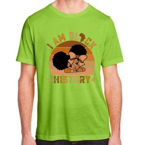 I Am Black History Juneteenth Black With Afro Hair Gift Adult ChromaSoft Performance T-Shirt