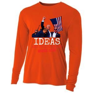 Ideas Are Bulletproof Trump 2024 Cooling Performance Long Sleeve Crew