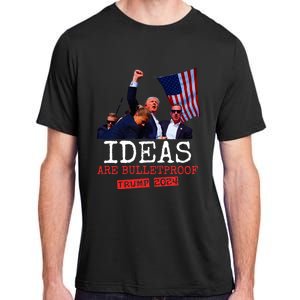 Ideas Are Bulletproof Trump 2024 Adult ChromaSoft Performance T-Shirt