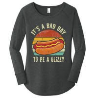 It’S A Bad Day To Be A Glizzy Women's Perfect Tri Tunic Long Sleeve Shirt