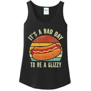 It’S A Bad Day To Be A Glizzy Ladies Essential Tank