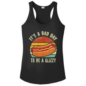 It’S A Bad Day To Be A Glizzy Ladies PosiCharge Competitor Racerback Tank