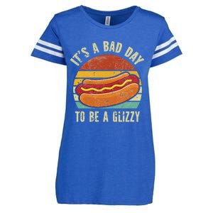 It’S A Bad Day To Be A Glizzy Enza Ladies Jersey Football T-Shirt