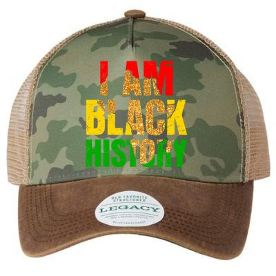 I Am Black History Juneteenth Black Pride And Culture Gift Legacy Tie Dye Trucker Hat