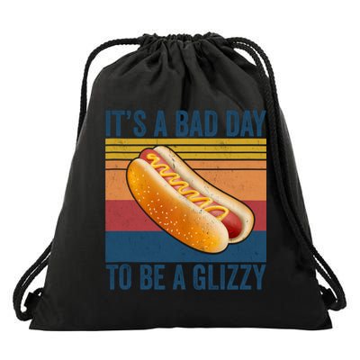 It’s A Bad Day To Be A Glizzy Vintage Drawstring Bag