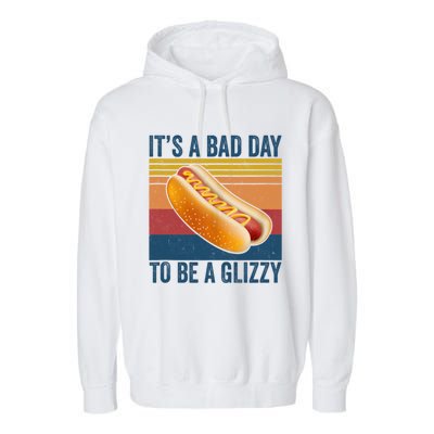 It’s A Bad Day To Be A Glizzy Vintage Garment-Dyed Fleece Hoodie