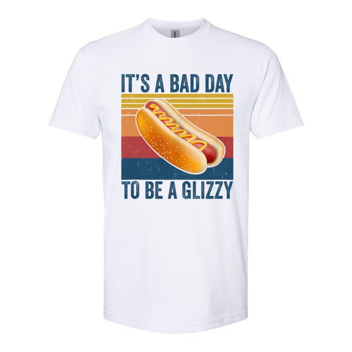 It’s A Bad Day To Be A Glizzy Vintage Softstyle CVC T-Shirt